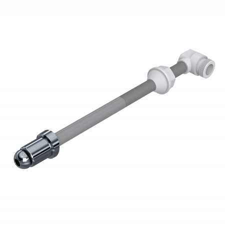 TAHARET ÇUBUĞU KROM UÇLU 370 MM